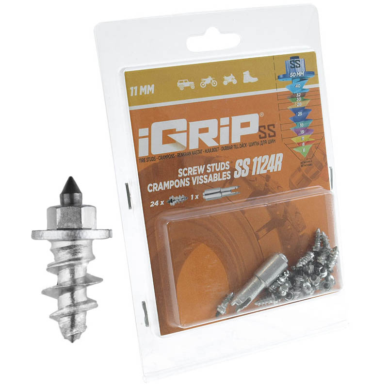 iGrip Skruvdubb (SS-R) 11mm (kngor / vldigt halt underlag)